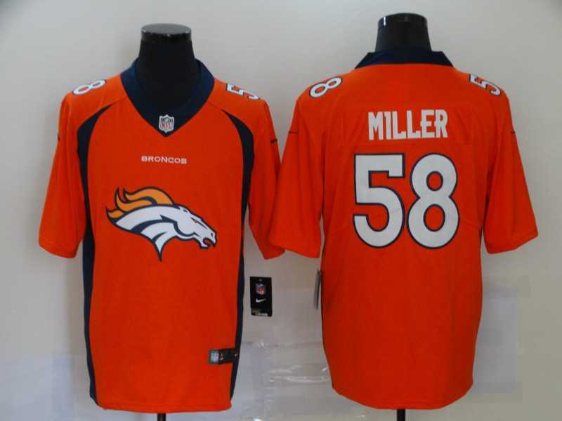 Nike Broncos 58 Von Miller Orange Team Big Logo Vapor Untouchable Limited Jersey,We sell and wholesale Nike Broncos 58 Von Miller Orange Team Big Logo Vapor Untouchable Limited Jersey on line form chian!